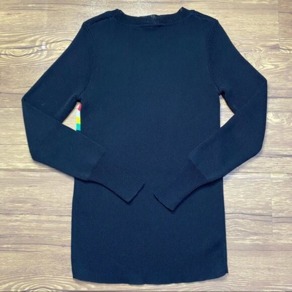 Sandro World-Lovers Intarsia Sweater Size 2 - Picture 4 of 11